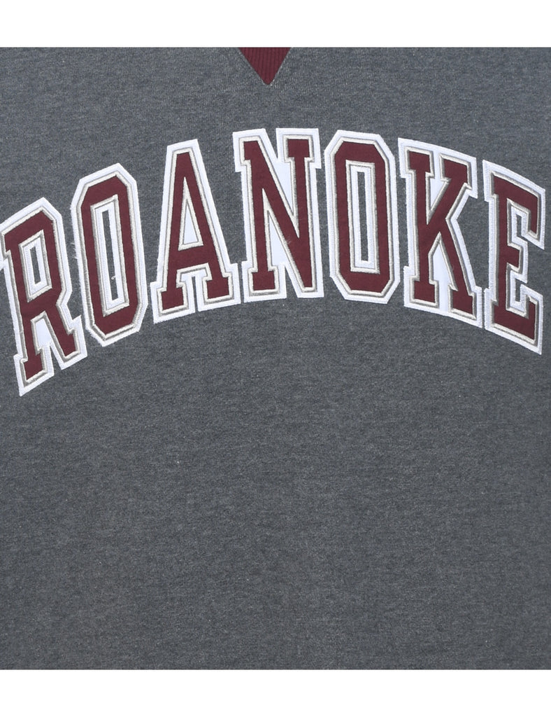 Roanoke Embroidered Champion Sweatshirt - L