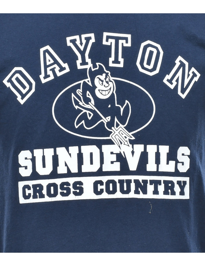 Russell Athletic Dayton Sun Devils Cross Country Printed T-shirt - S