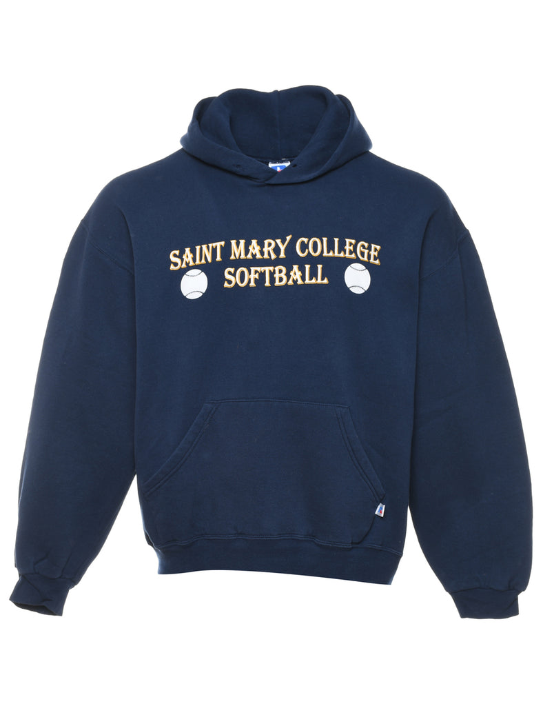 Russell Athletic Saint Mary College Softball Printed Hoodie - L