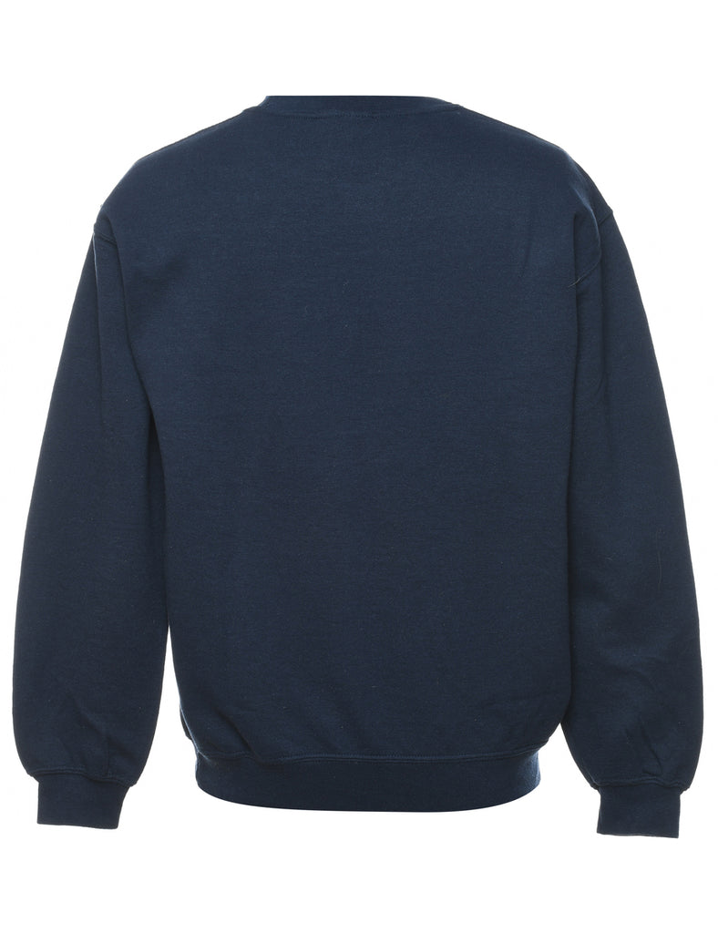 San Francisco Embroidered Navy Sweatshirt - S