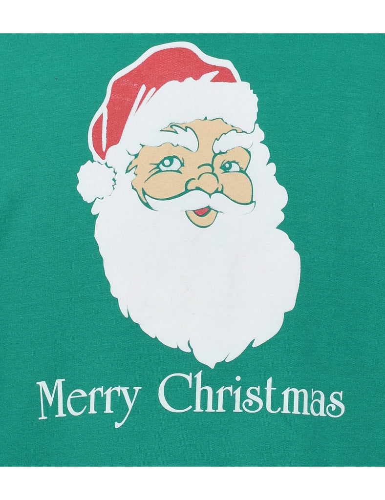 Santa Claus Christmas Sweatshirt - L