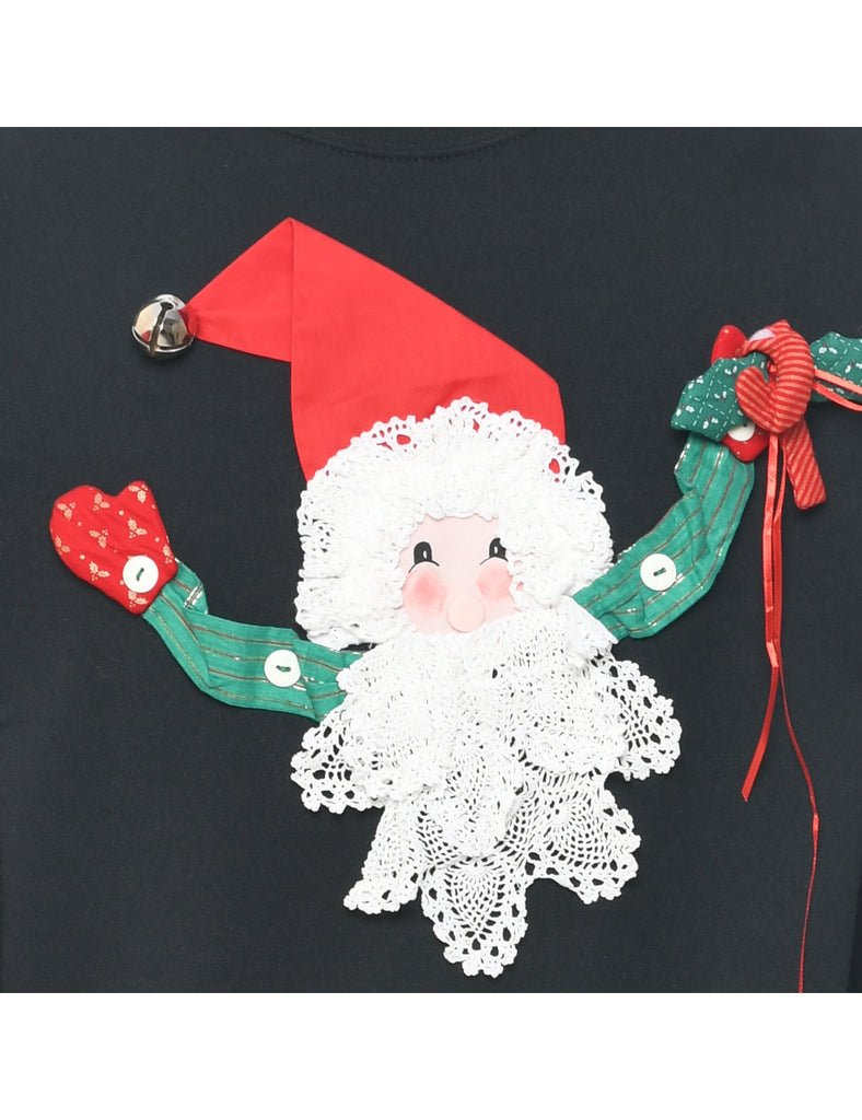 Santa Claus  Christmas Sweatshirt - M