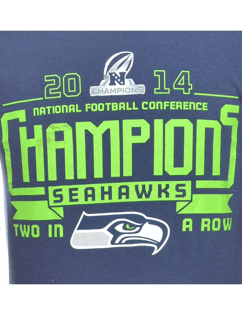 Seahawks Printed T-shirt - S