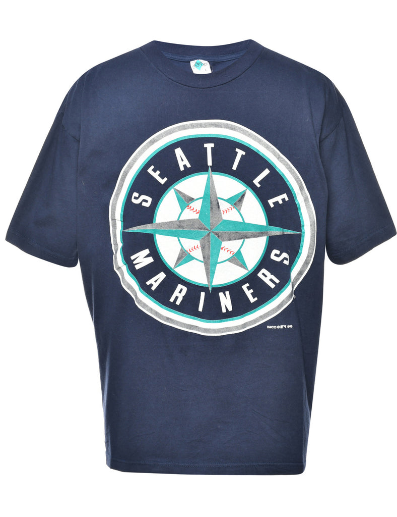 Seattle Mariners Printed T-shirt - L