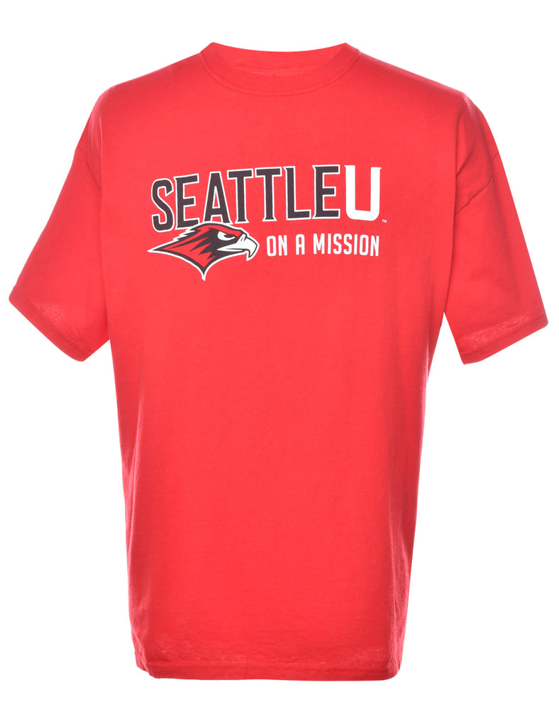Seattle On A Mission Printed T-shirt - XL
