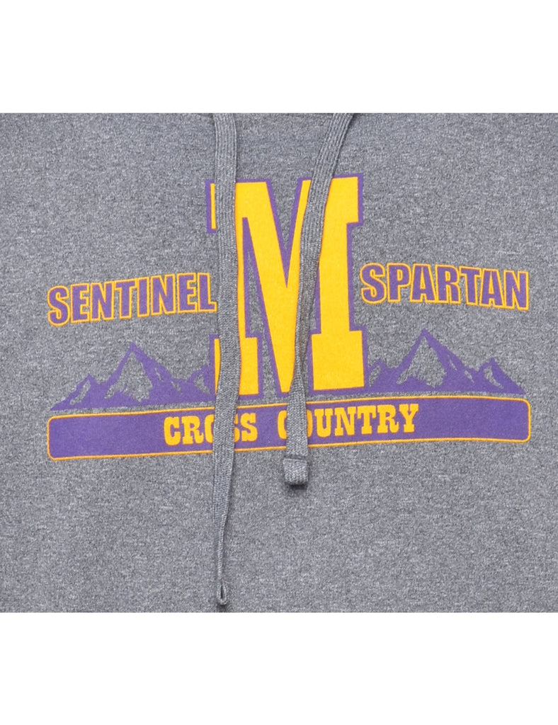 Sentinel M Spartan Cross Country Printed Hoodie -