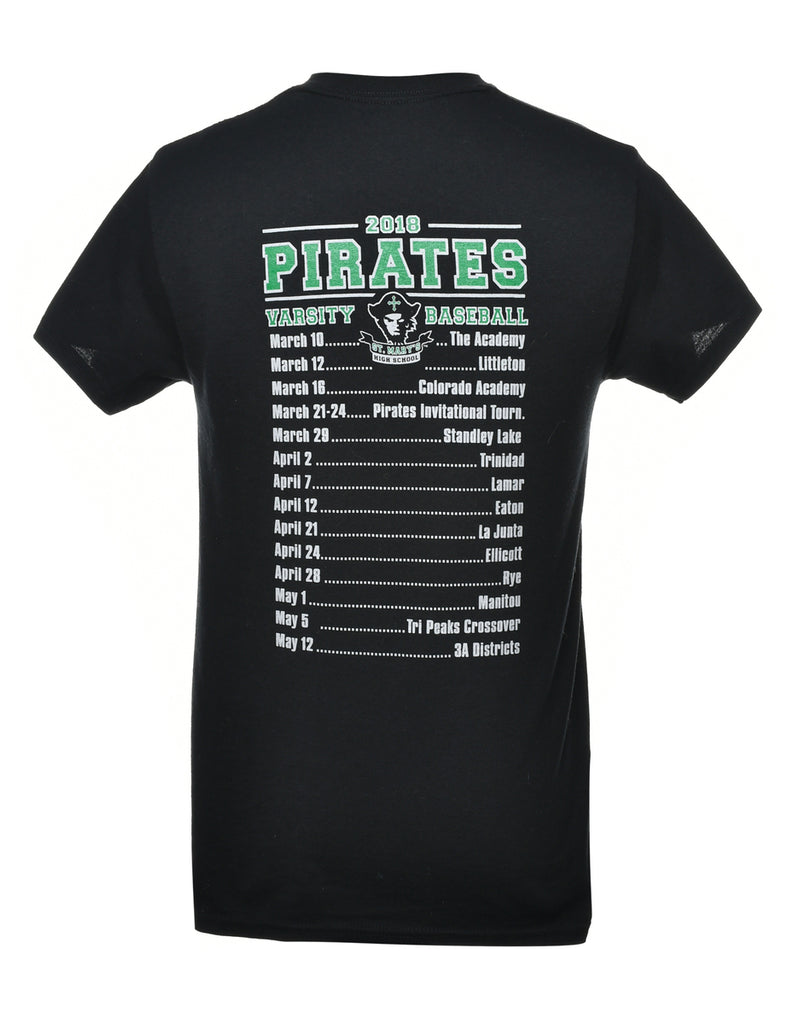 Smhs Baseball Printed T-shirt - S