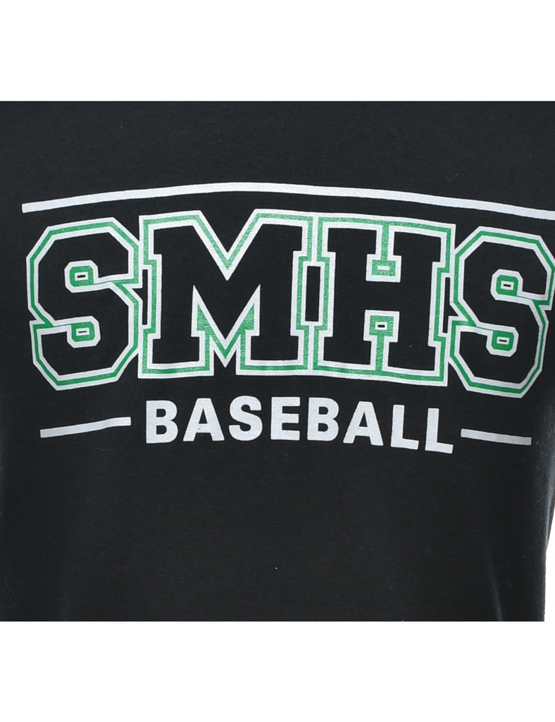 Smhs Baseball Printed T-shirt - S