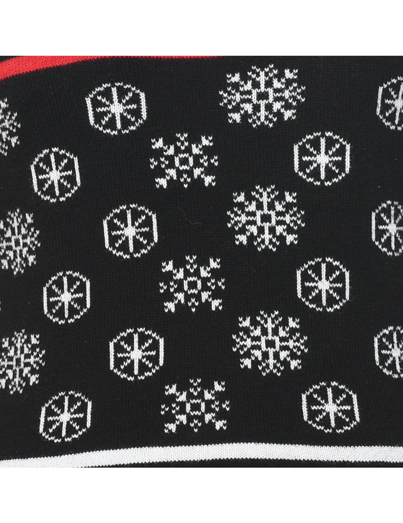 Snowfall Design Christmas Jumper - S