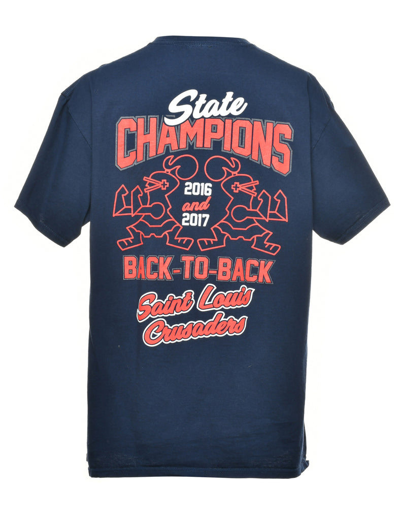 St. Louis Crusaders Printed T-shirt - L