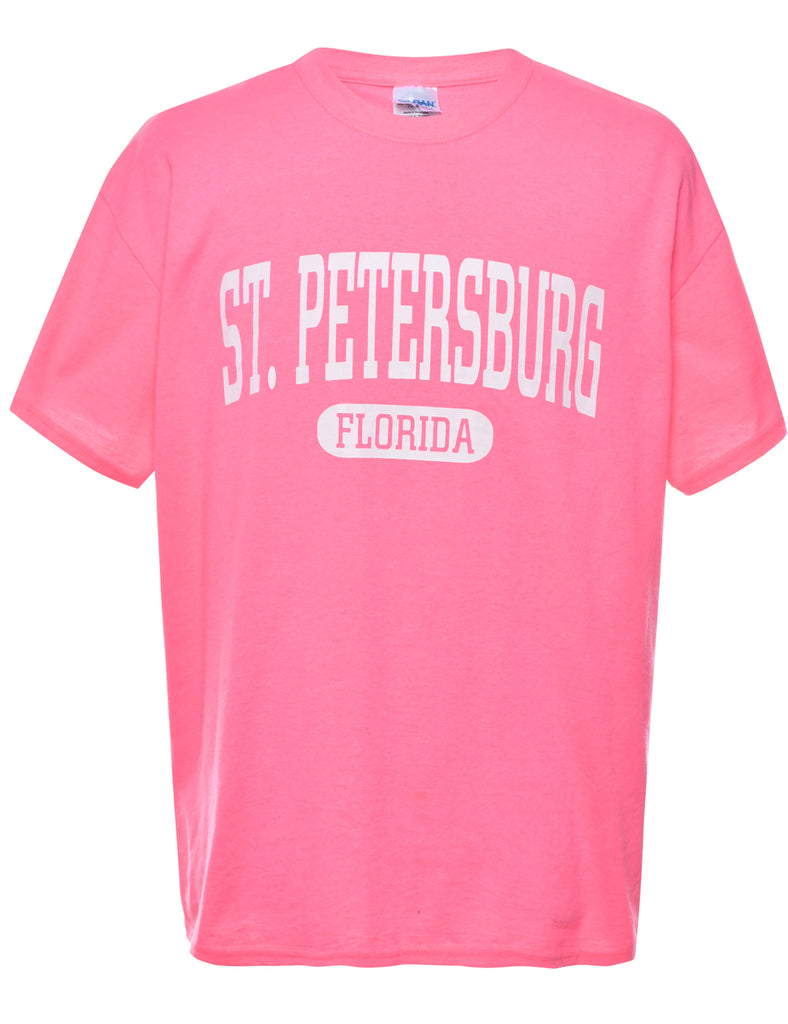 St Petersburg Florida Printed T-shirt - XL
