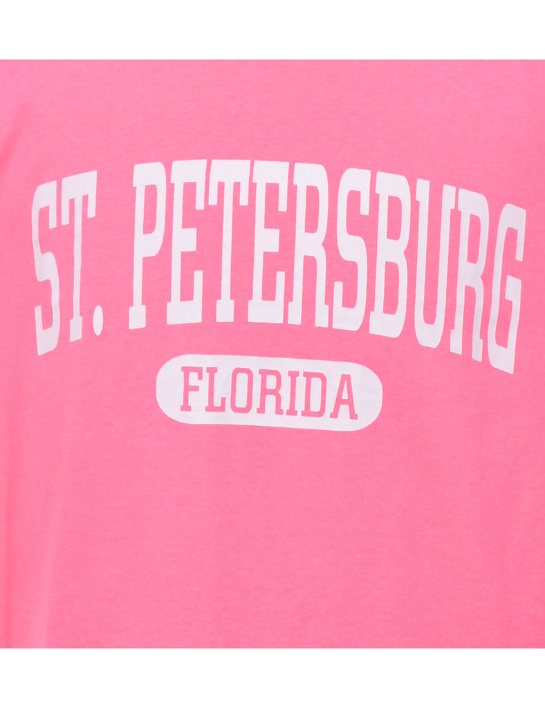 St Petersburg Florida Printed T-shirt - XL