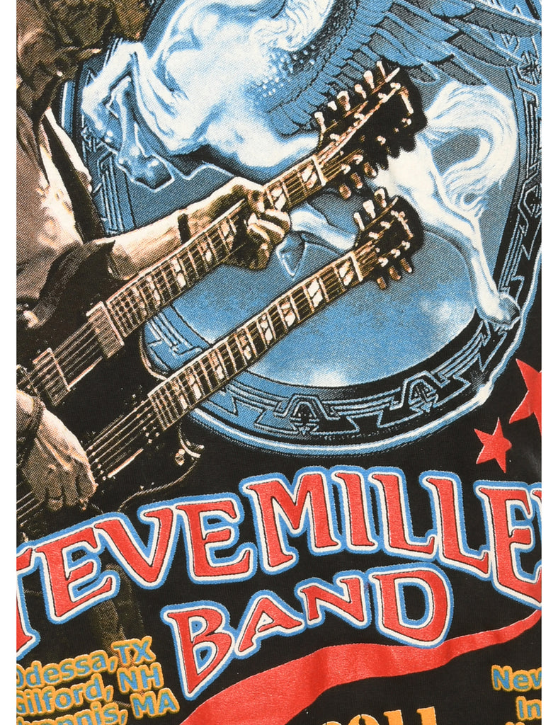 Steve Miller Jerzees Band T-shirt - M