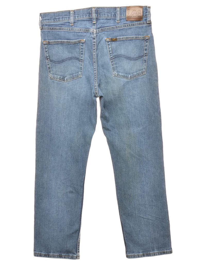 Straight Leg Lee Jeans - W34 L29
