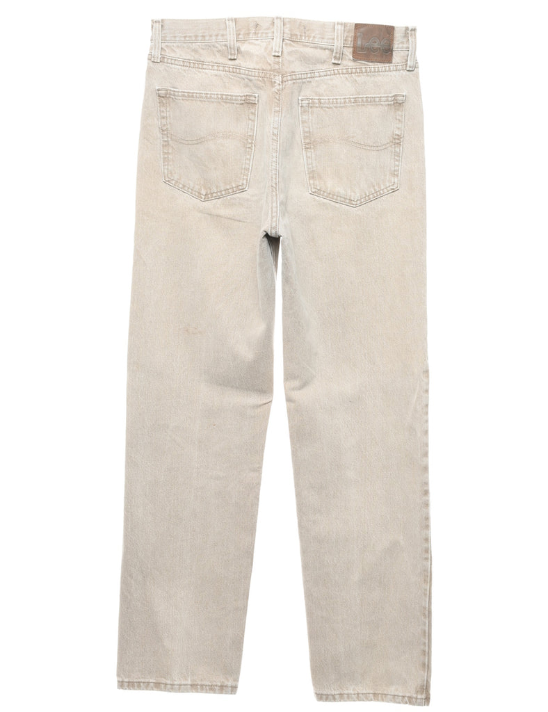 Straight Leg Lee Jeans - W33 L32