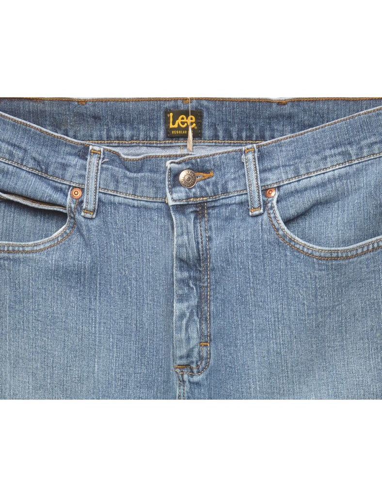 Straight Leg Lee Jeans - W34 L29