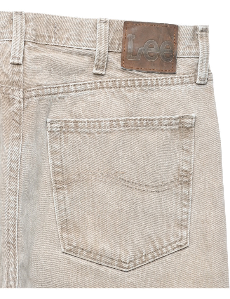 Straight Leg Lee Jeans - W33 L32