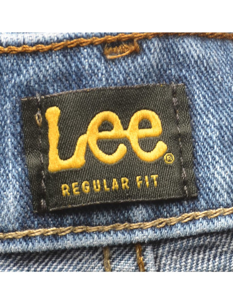 Straight Leg Lee Jeans - W34 L29