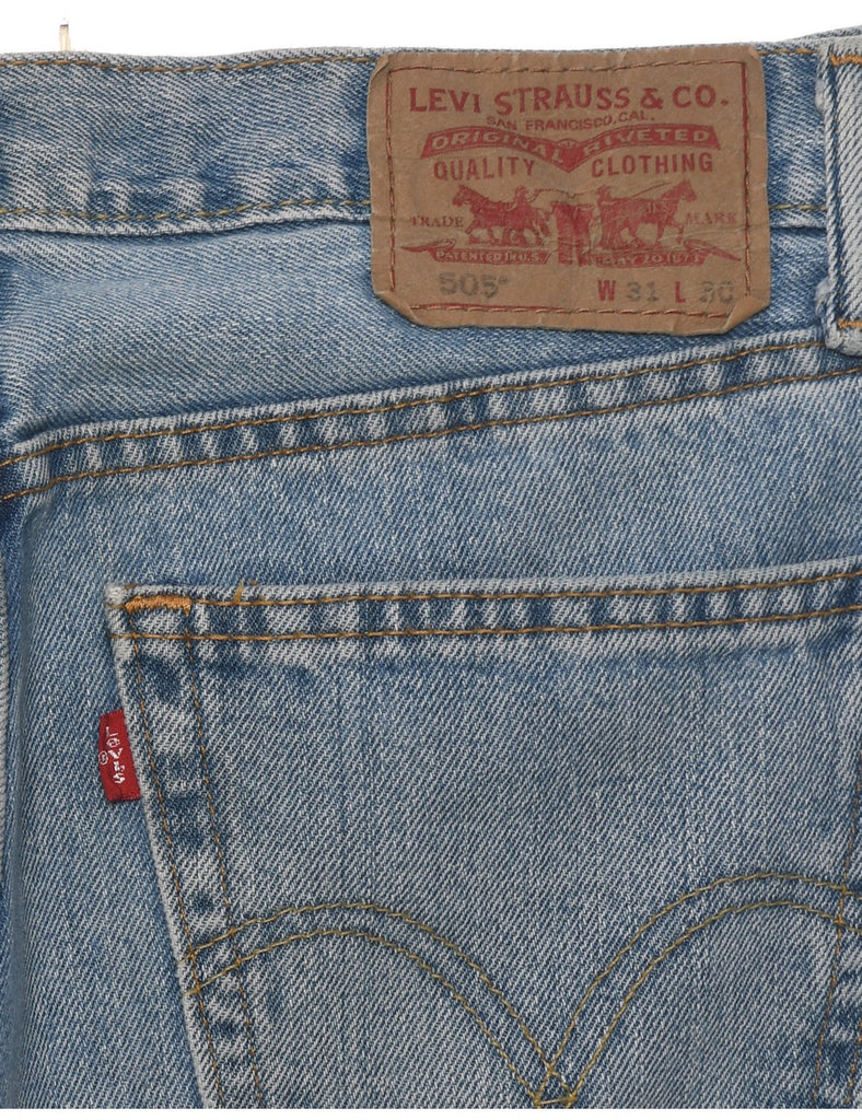 Straight Leg Levis 505 Jeans - W31 L30