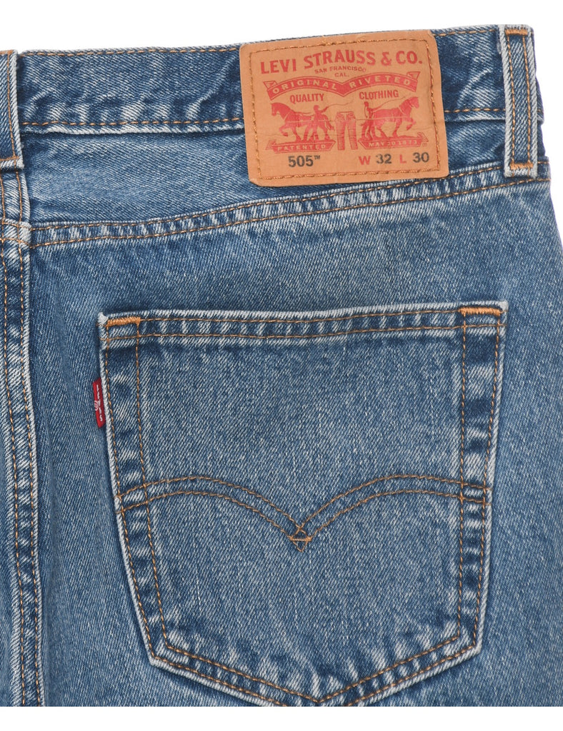 Straight Leg Levis 505 Jeans - W32 L30