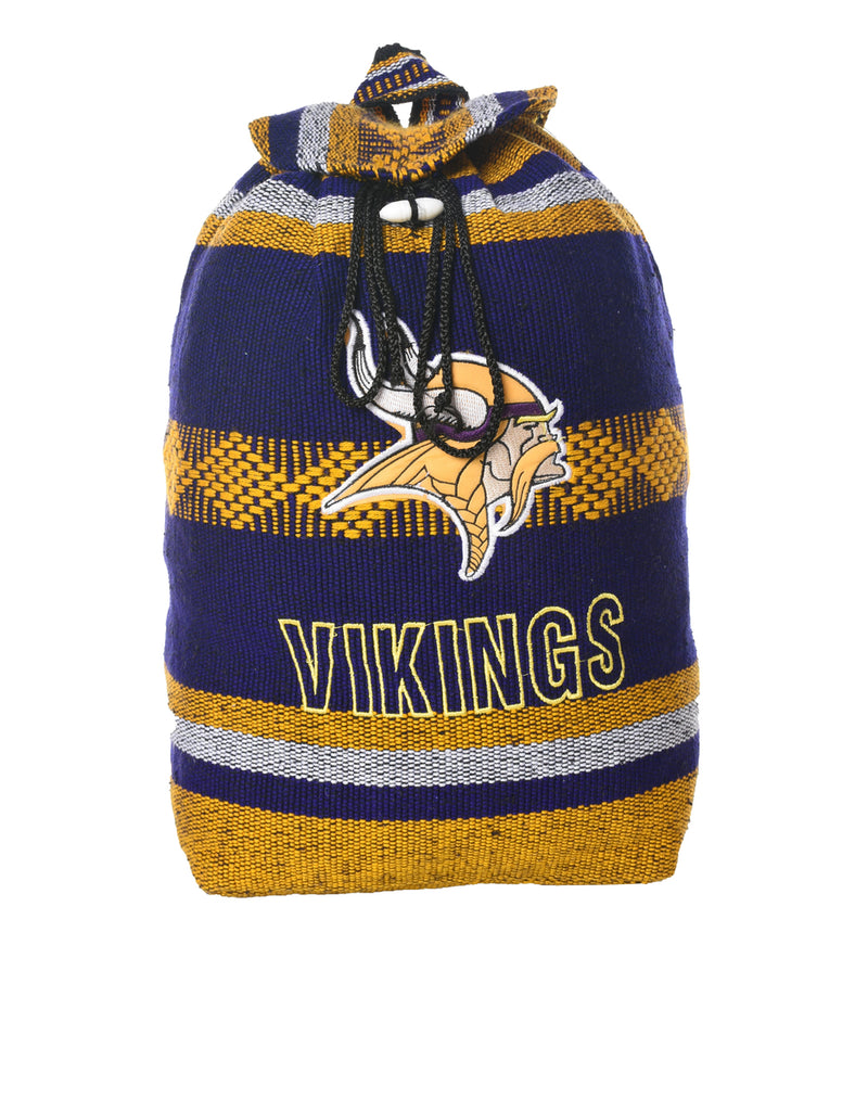 Striped Pattern Vikings Backpack - M