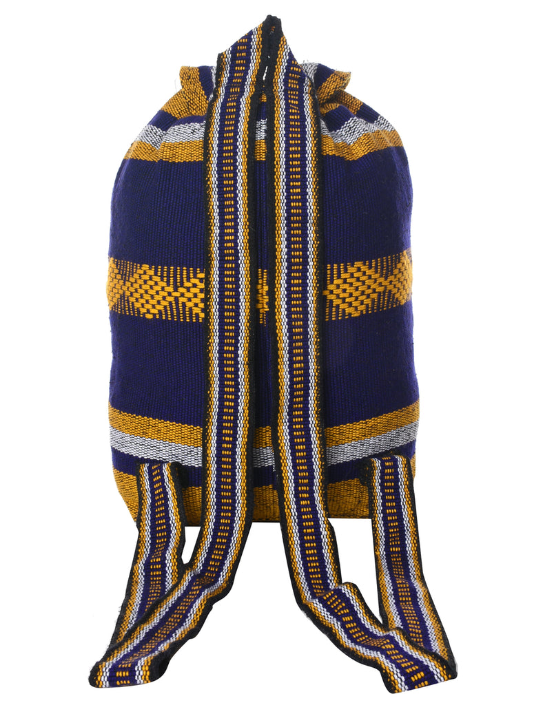 Striped Pattern Vikings Backpack - M