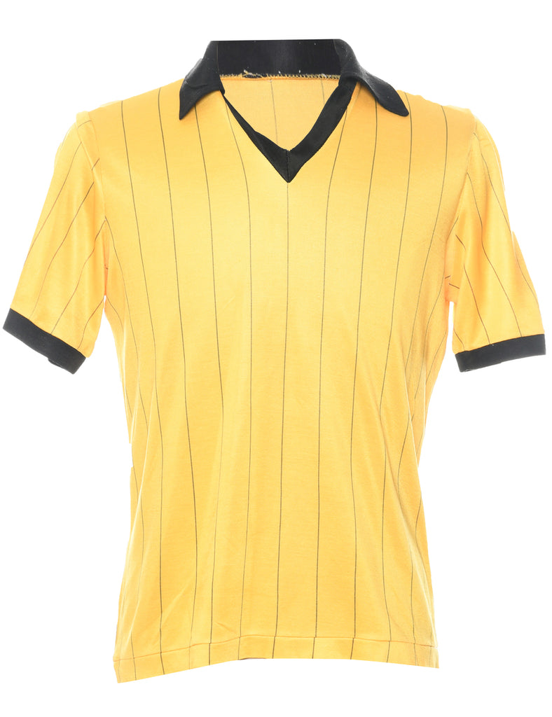 Striped Printed T-shirt - M