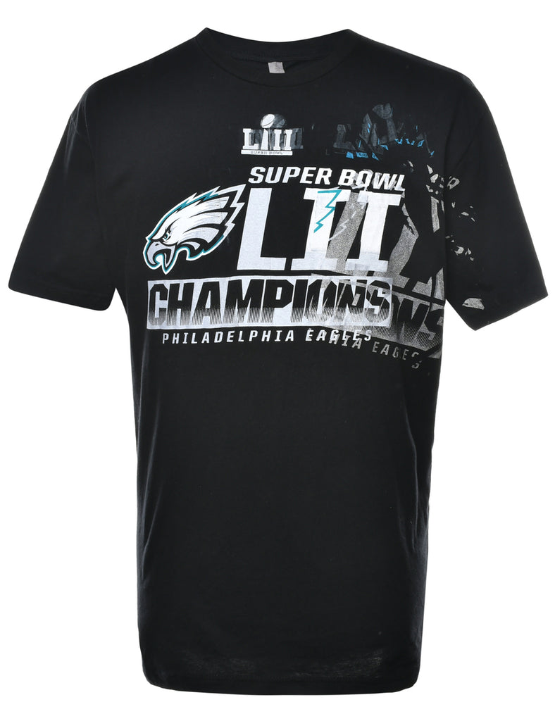 Super Bowl Philadelphia Eagles Printed T-shirt - XL