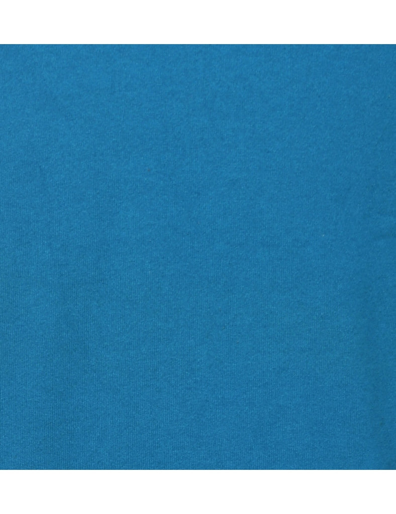 Teal Plain Sweatshirt - XL