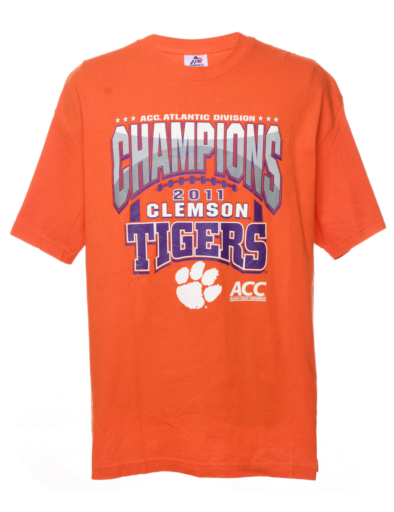 The Clemson Tigers American Football Sports T-shirt - XL