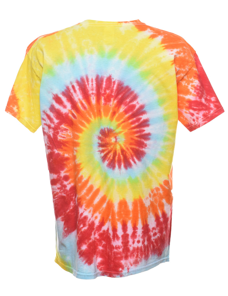 Tie Dye Cacapon Resort Printed T-shirt - L