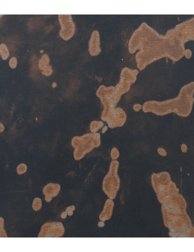 Tie-Dye Design Sweatshirt - M