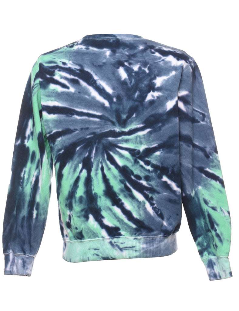 Tie-Dye Ocean City Maryland Design Sweatshirt - S