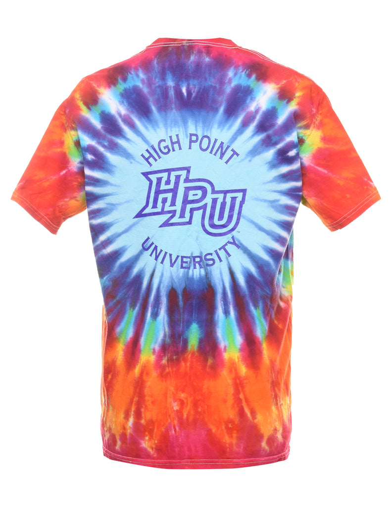 Tie Dyed HPU Printed T-shirt - M