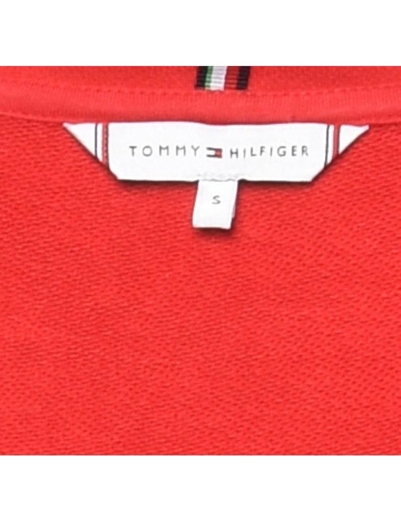 Tommy Hilfiger Navy, Red & White Sweatshirt - S