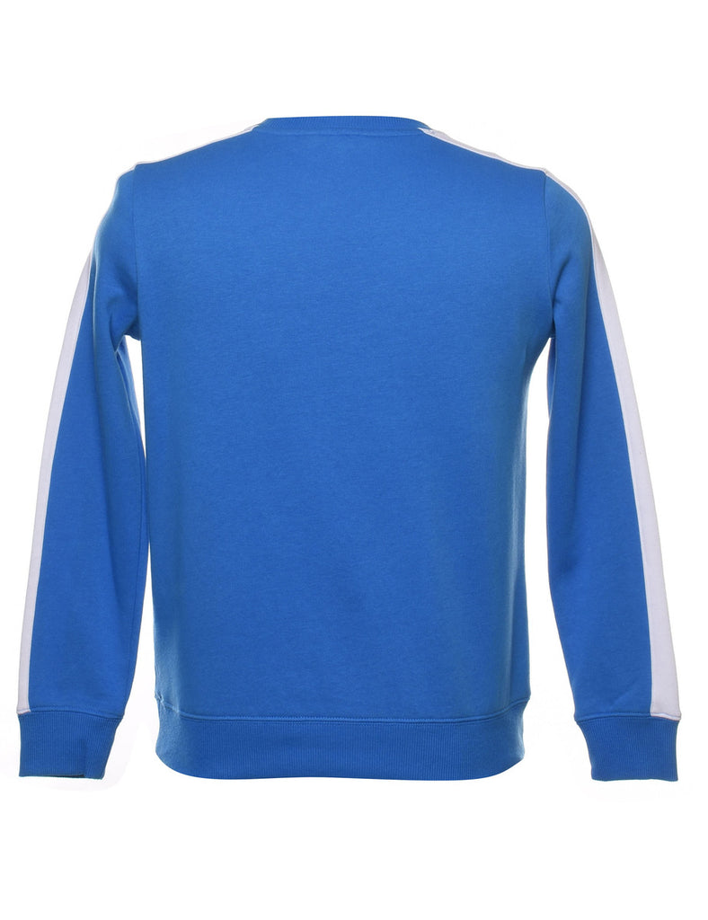 Tommy Hilfiger Plain Blue Sweatshirt - XS