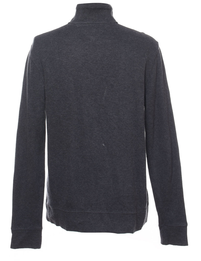 Tommy Hilfiger Plain Dark Grey Sweatshirt - M