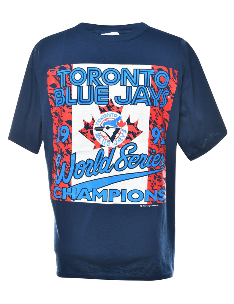 Toronto Blue Jays Baseball Printed T-shirt - XL