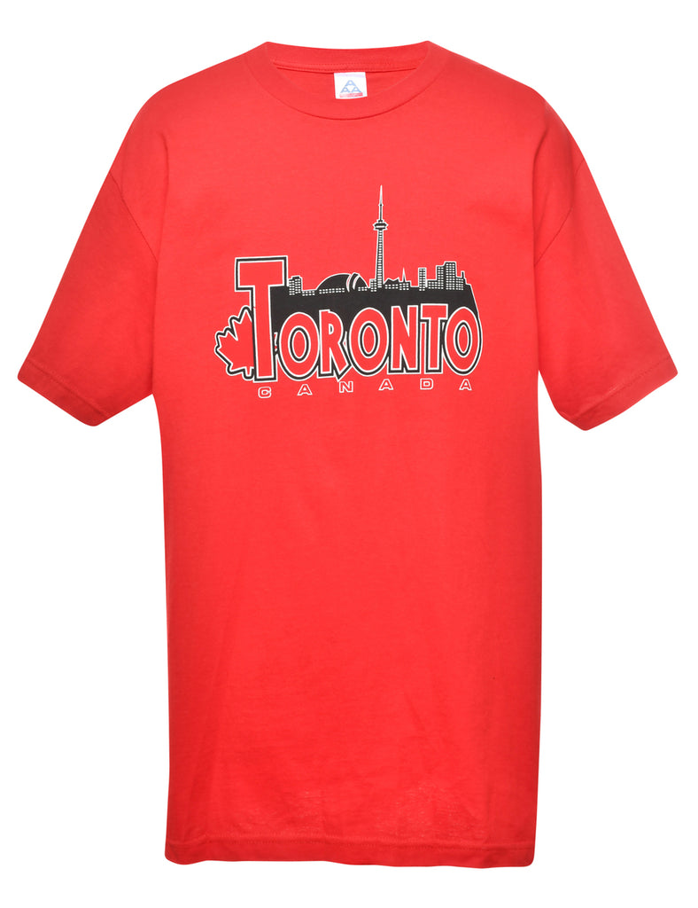 Toronto Printed T-shirt - L