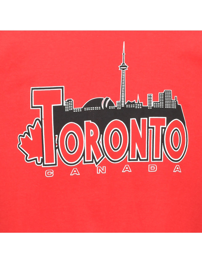 Toronto Printed T-shirt - L