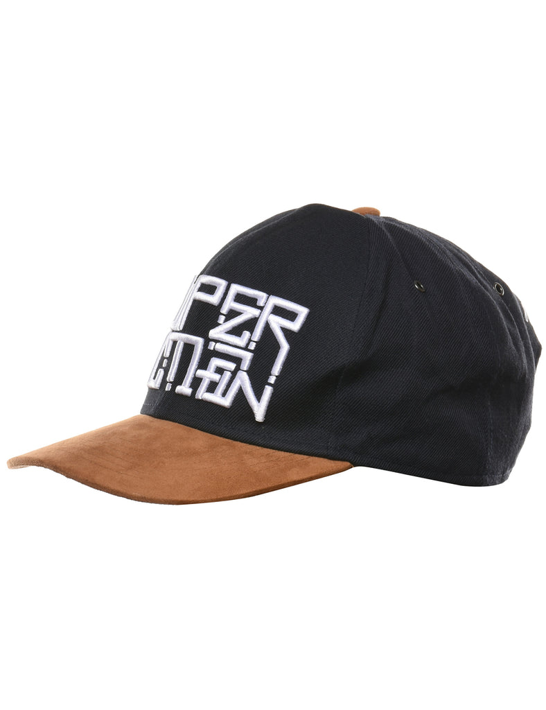 Two Tone Embroided Cap - XS