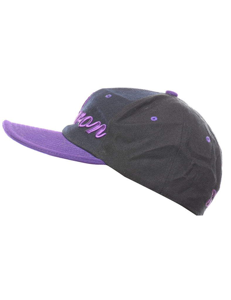 Two Tone Embroided Cap - XS