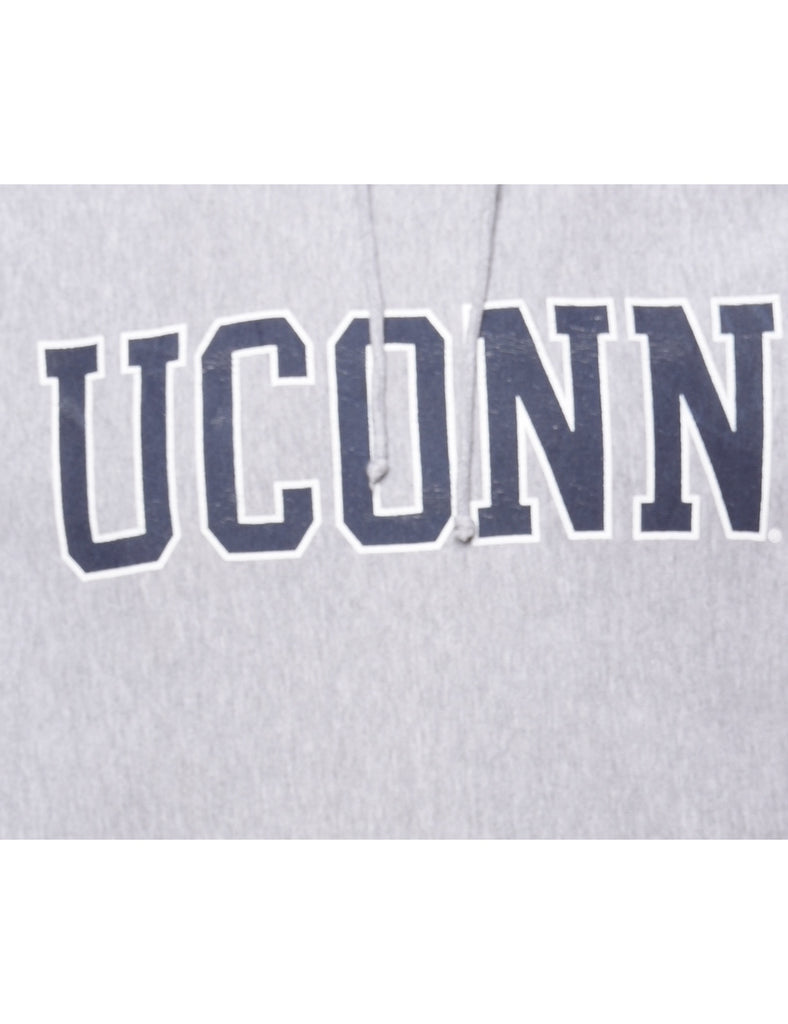 Uconn Printed Hoodie - S