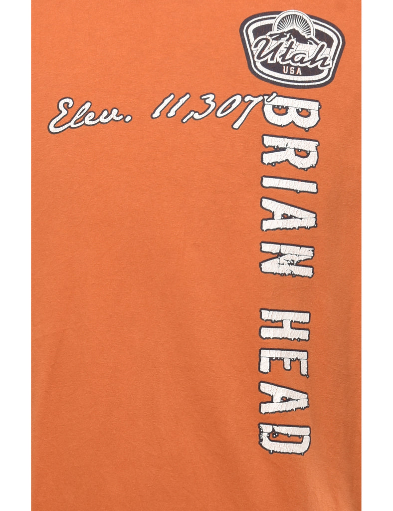 USA Printed T-shirt - XL