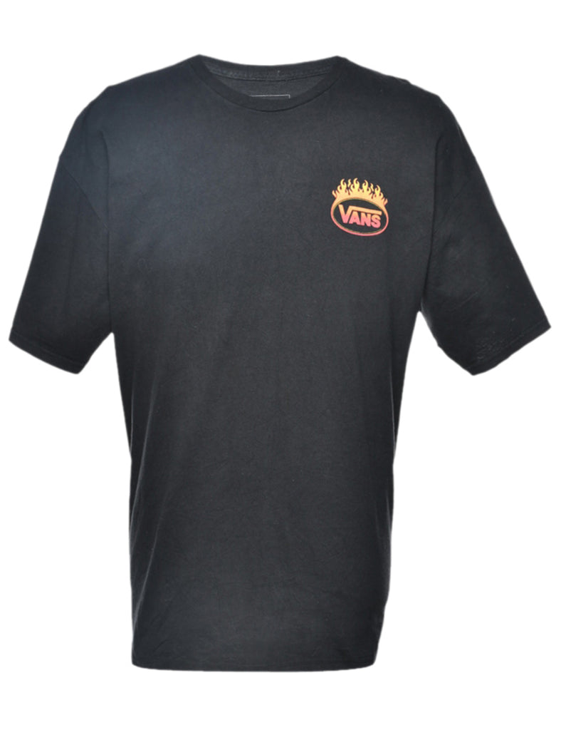 Vans Flame Printed T-shirt - XL