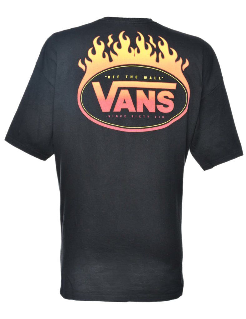 Vans Flame Printed T-shirt - XL