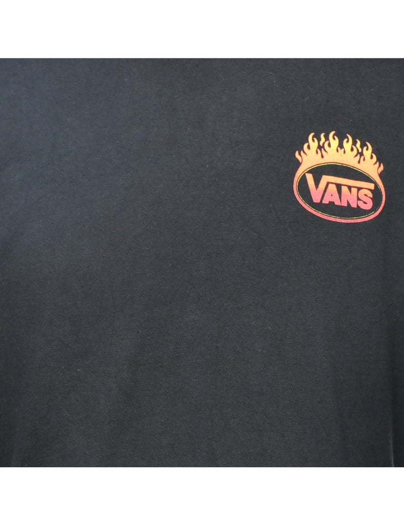 Vans Flame Printed T-shirt - XL