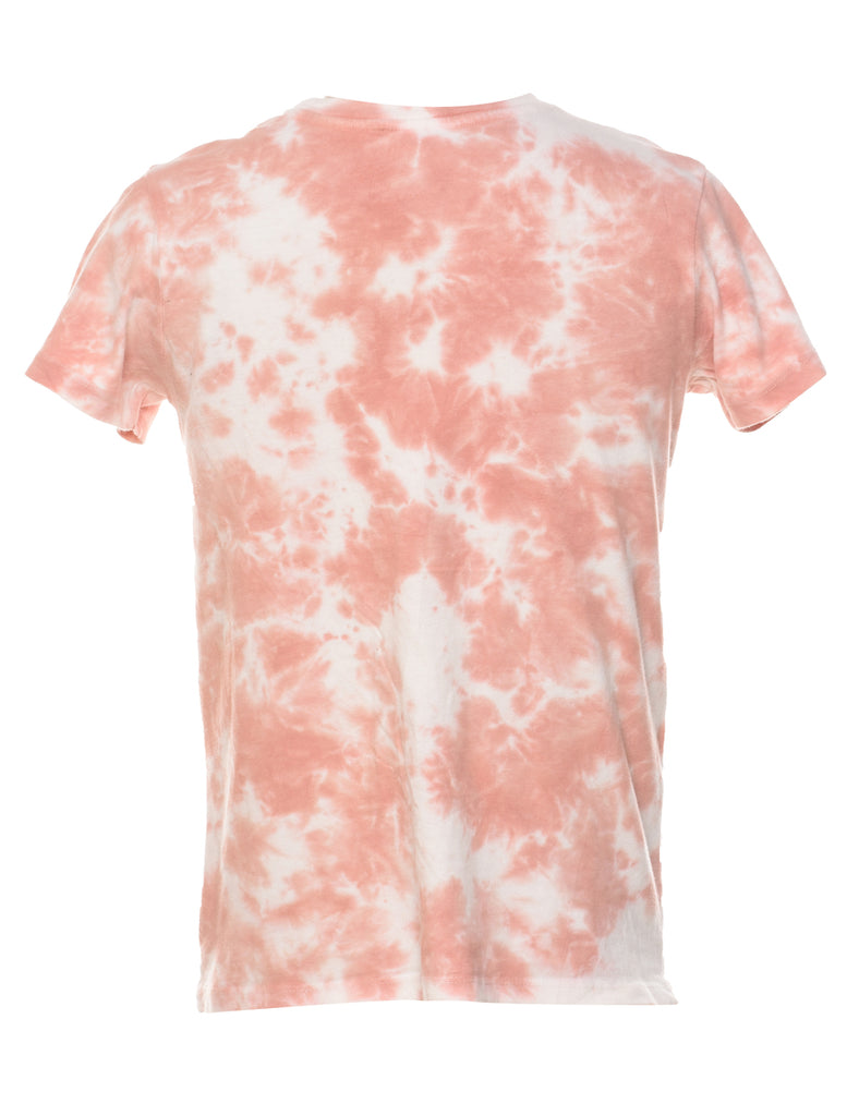 Vans Tie Dye Peach & White T-shirt - S