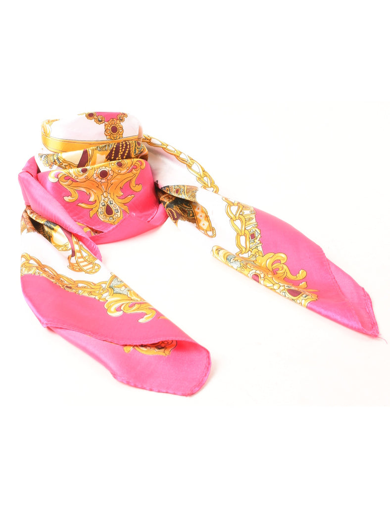 Versace Chain Prints Head Scarf - L