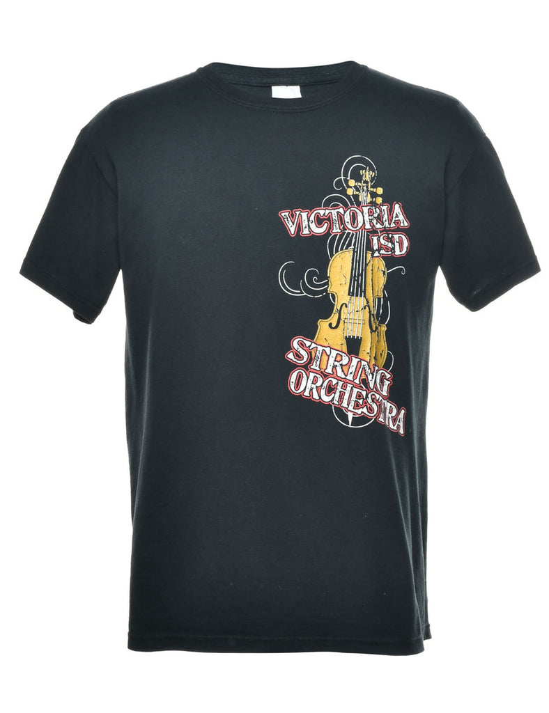 Victoria ISD String Orchestra Printed T-shirt - M